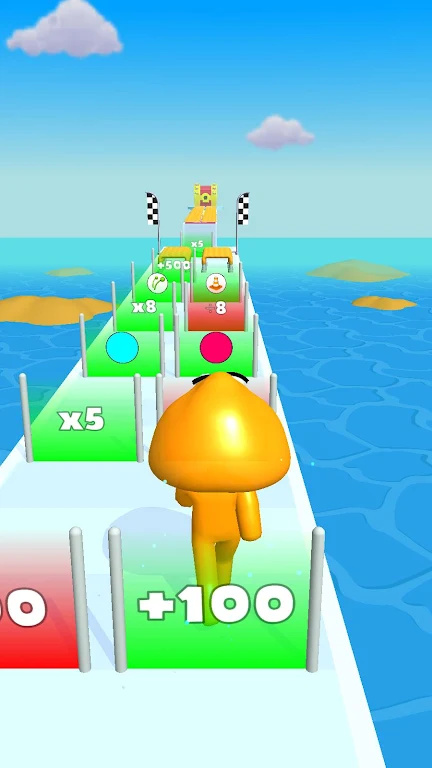 史莱姆头跑酷游戏(Slime Head Run)