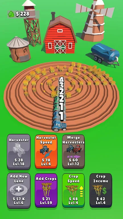 空闲循环农场游戏(Idle Circle Farm)