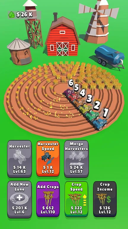 空闲循环农场游戏(Idle Circle Farm)