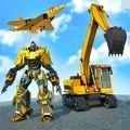 挖掘飞行机器人破解版
