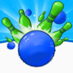 拖动保龄球游戏