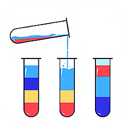 液体颜色水排序