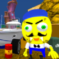 海绵邻居逃生3D无限钱版