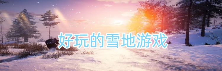 好玩的雪地游戏