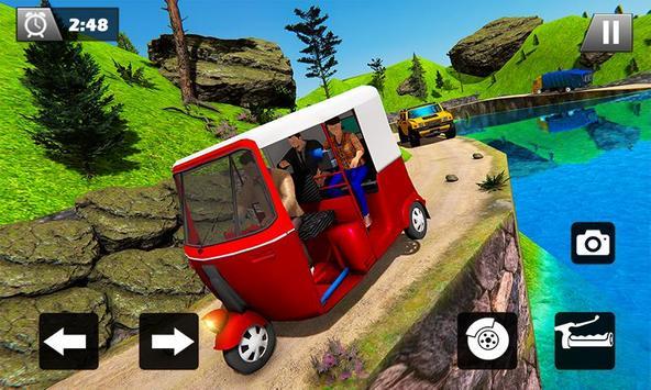 Tuk Tuk驾驶员越野驾驶