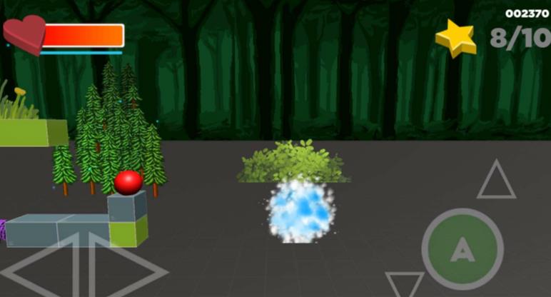 小红球冒险手机游戏