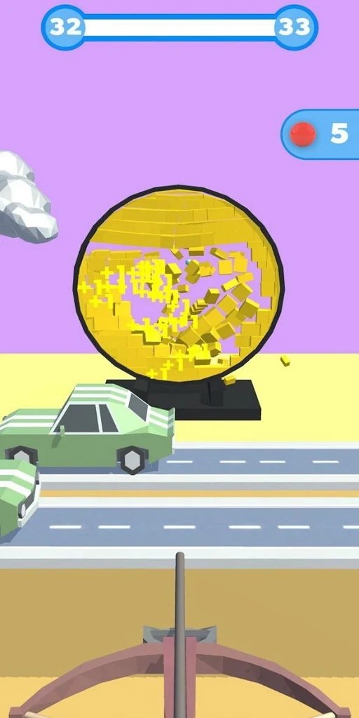 弹弓粉碎靶场游戏