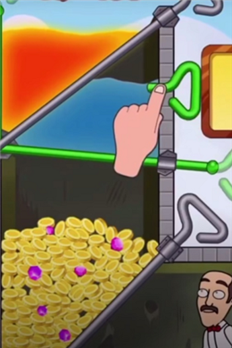 拉开放水和岩浆逃生