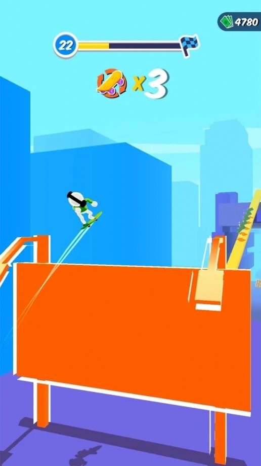 火柴人滑板英雄3D破解版