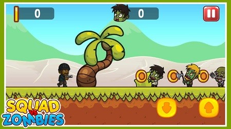 丧尸对抗小队破解版