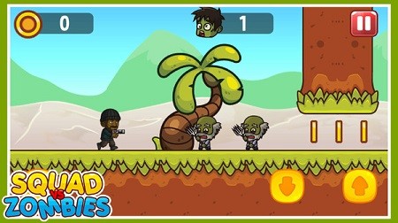 丧尸对抗小队破解版