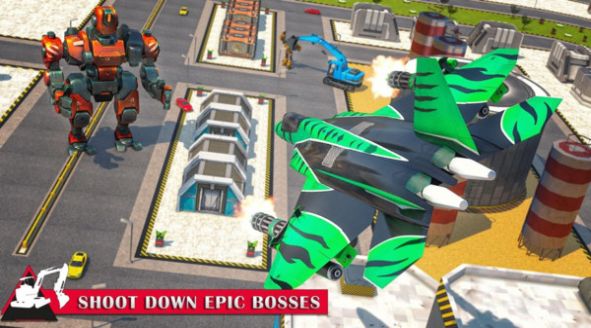 挖掘飞行机器人无限金币破解版 挖掘飞行机器人无限金币破解版