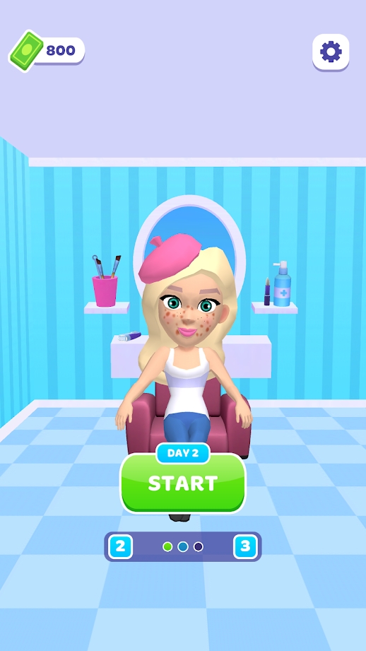 完美沙龙少女游戏