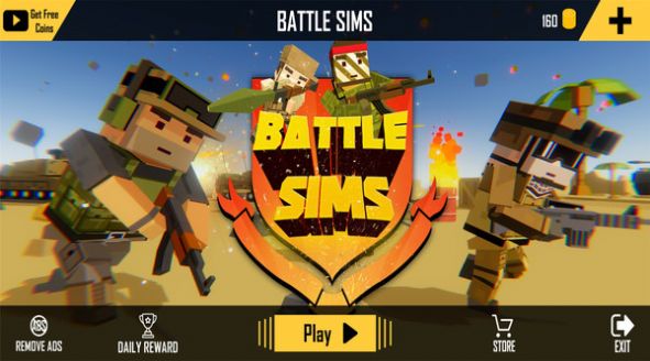 战地模拟前线游戏 战地模拟前线游戏