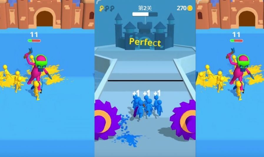 传染小人进攻城堡破解版