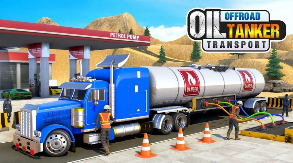 越野加油车货运司机