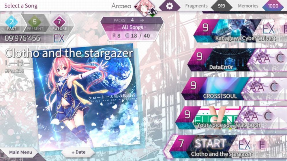 Arcaea3.1.2破解版 Arcaea3.1.2破解版