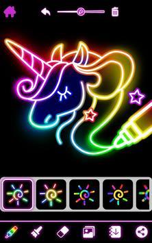 闪亮的荧光涂鸦游戏