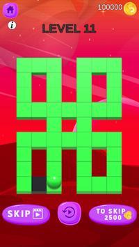 彩色迷宫拼图游戏