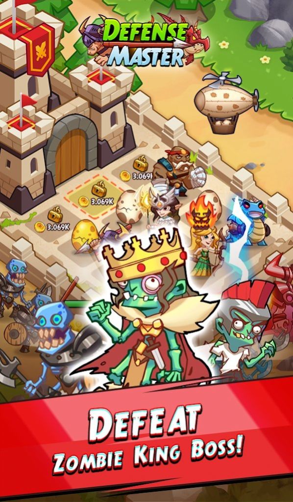 防御大师合并英雄手游