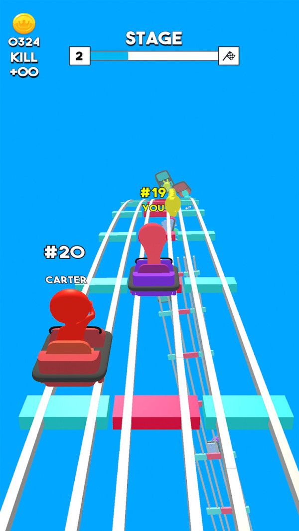 人类欢乐过山车游戏