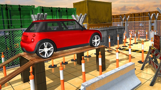 美国城市停车场