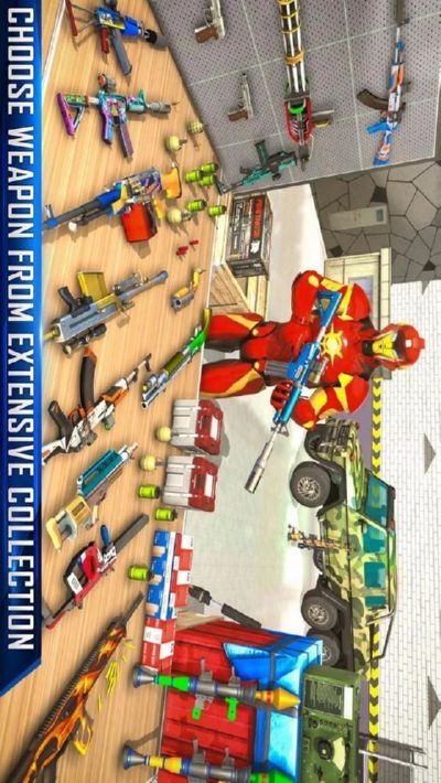 反恐机器人射击破解版