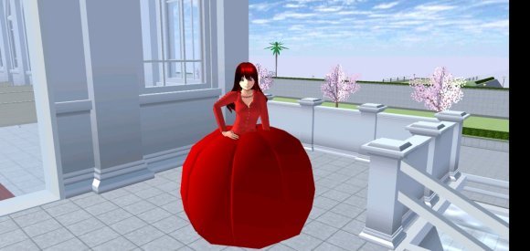 樱花校园模拟器南瓜蓬蓬裙版