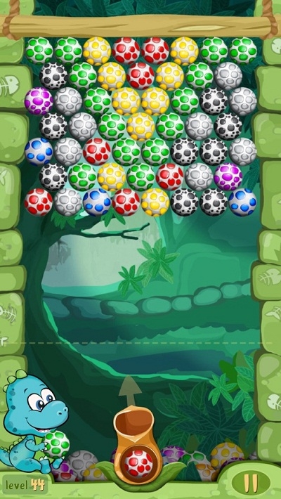 恐龙蛋泡泡射击