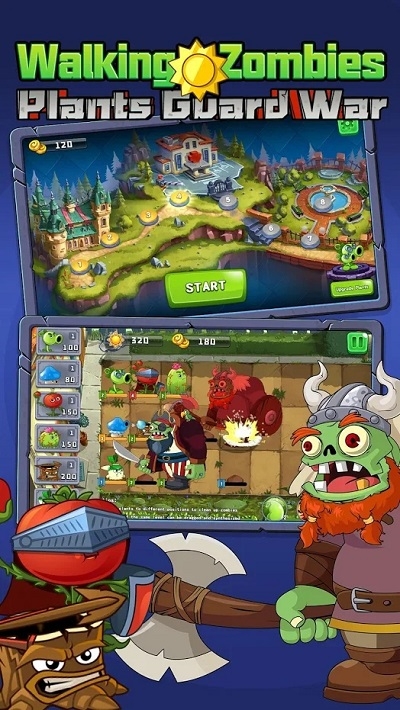 行尸走肉植物卫队战争手游