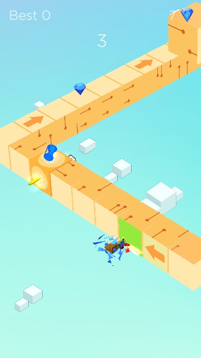 颜色方块跑酷手游