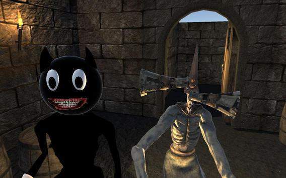 真正的欢乐卡通猫和警笛头