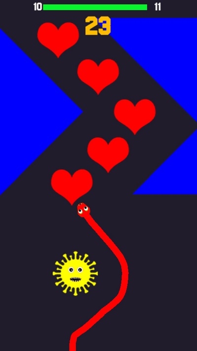 蛇蛇吃颜色吃鸡战场颜色游戏