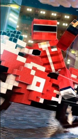 像素战队摩托车