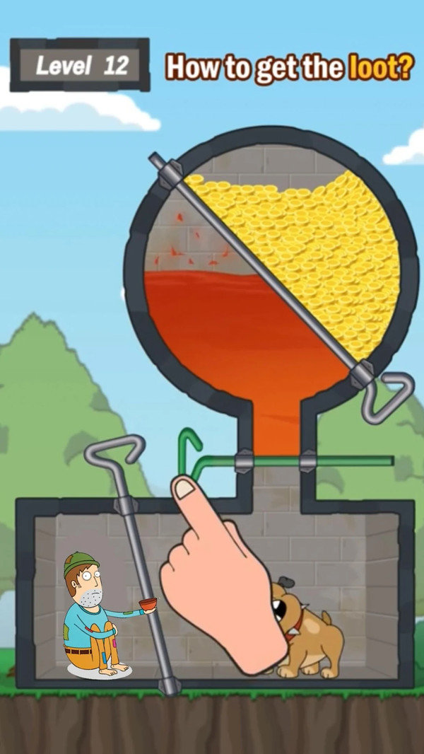 抖音抽钥匙过关的游戏