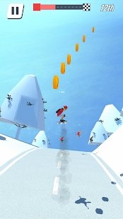 滑板蜿蜒的道路 滑板蜿蜒的道路