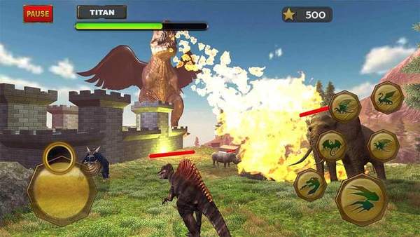 飞行恐龙模拟器比赛3d游戏