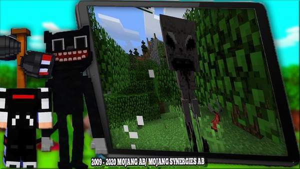 新的卡通猫和警笛头