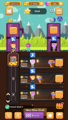 豪华挖掘机手游