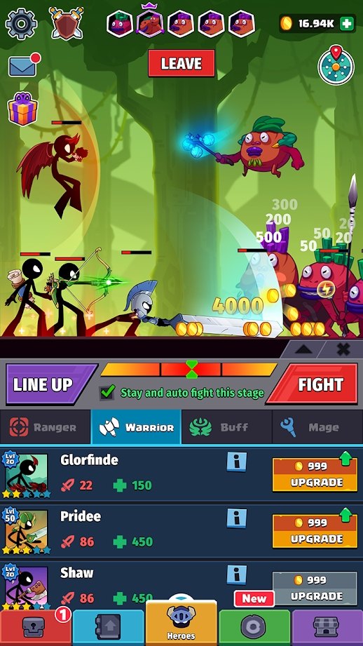 火柴人英雄怪物时代破解版