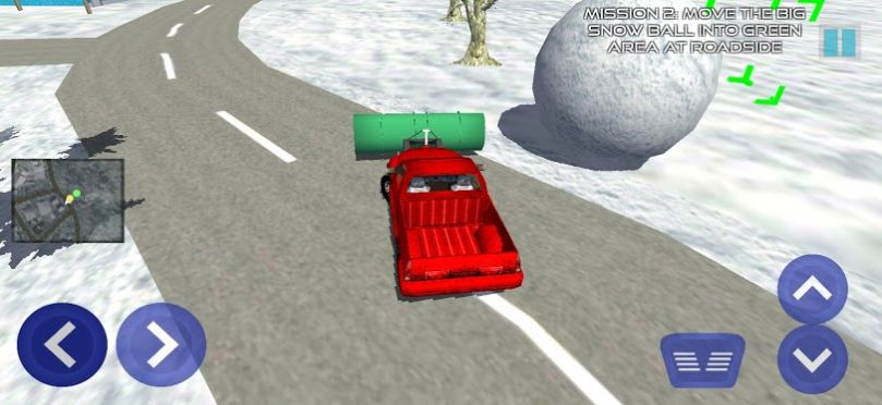 重型越野雪挖掘机驾驶模拟器