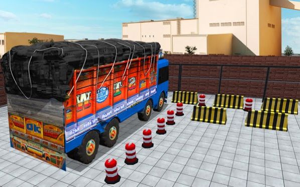 印度山区货运卡车