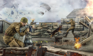 勇气召唤第二次世界大战破解版