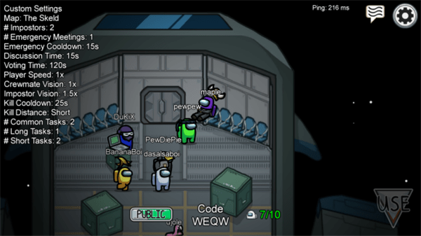 Among us操控者模式