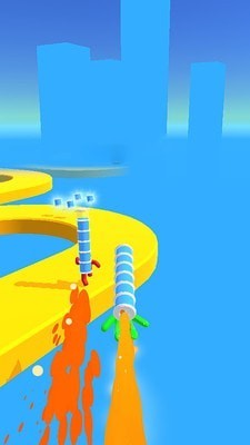 水枪喷射赛跑 水枪喷射赛跑