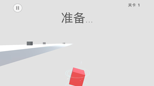 不断滚动的方块