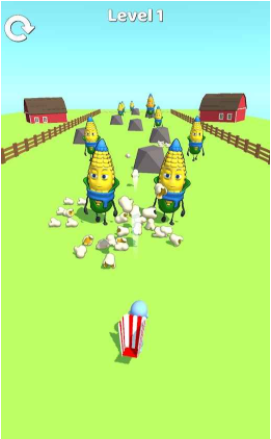 爆米花射击跑 爆米花射击跑