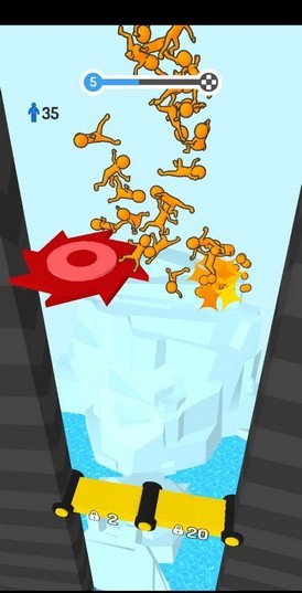 人群瀑布 人群瀑布