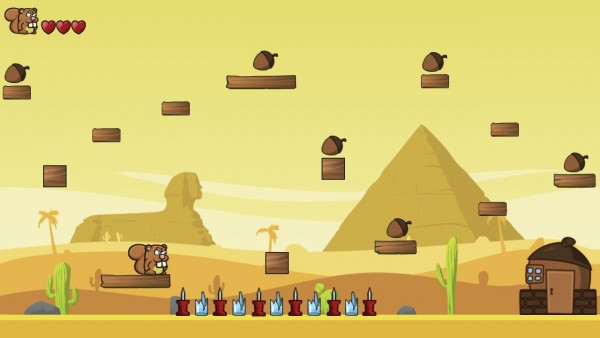 愤怒的松鼠丛林冒险