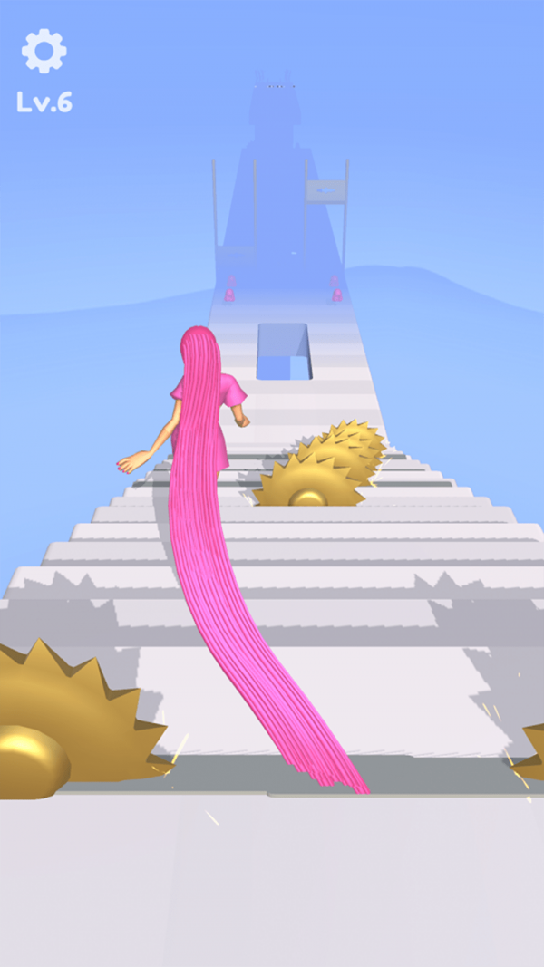 长发我最美跑酷 长发我最美跑酷